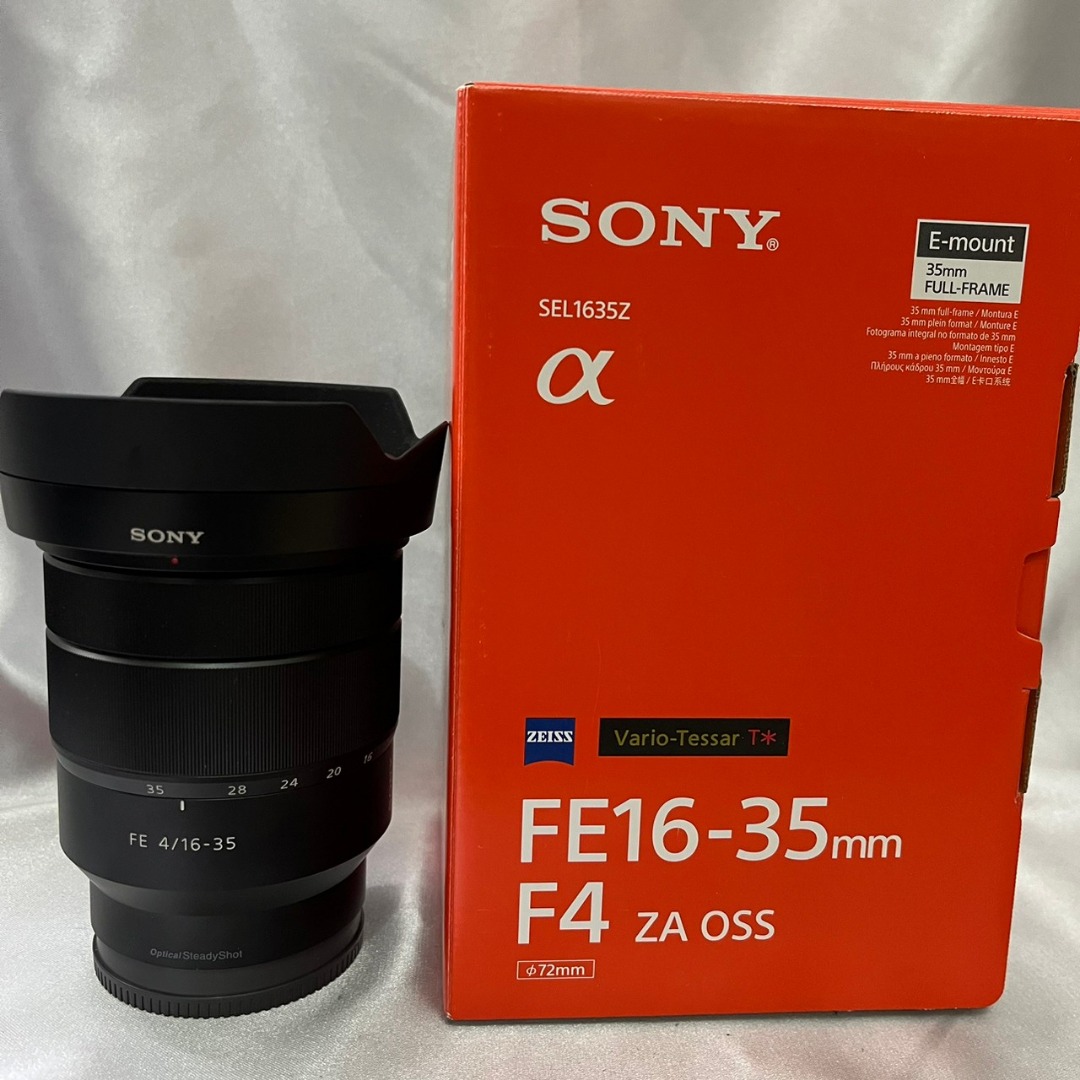 SONY FE 16-35mm F4 ZA SEL1635ZA (水), 相機攝影, 鏡頭及裝備在旋轉拍賣