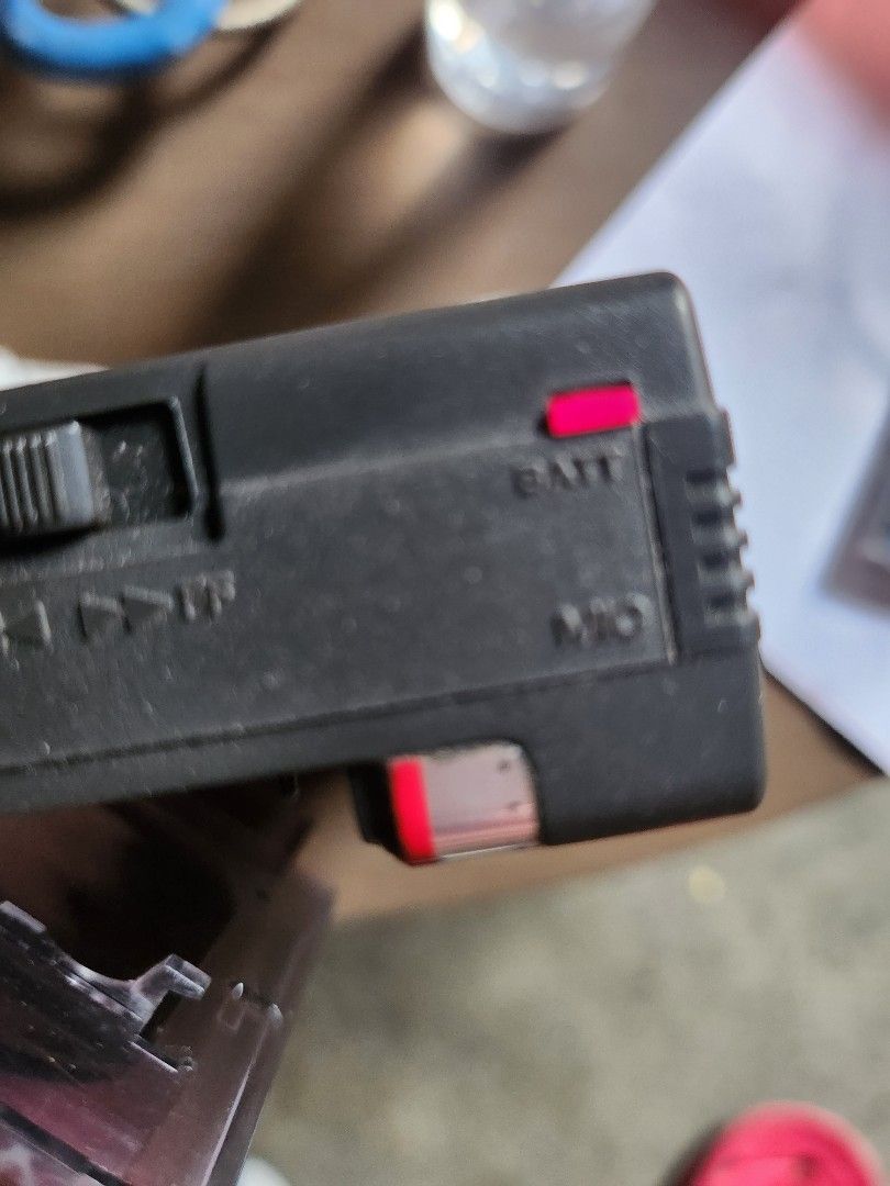 Sony micro casette tape recorder not working, Hobbies & Toys