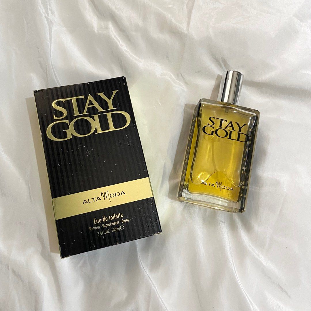 Stay Gold Alta Moda Perfume for Men, Beauty & Personal Care