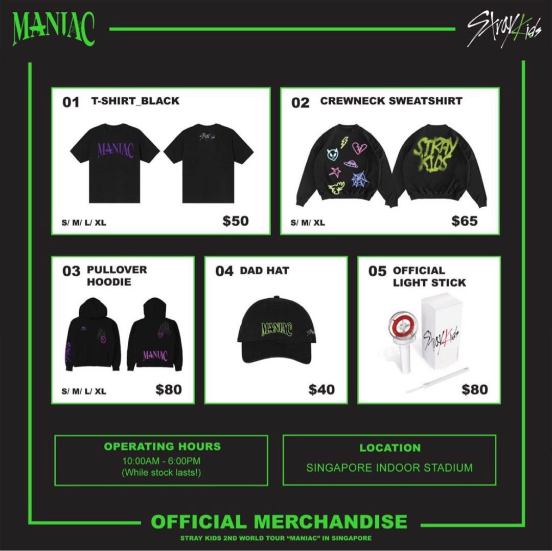 Stray Kids スキズ ATE ワルツ シンガポール Tシャツ XL