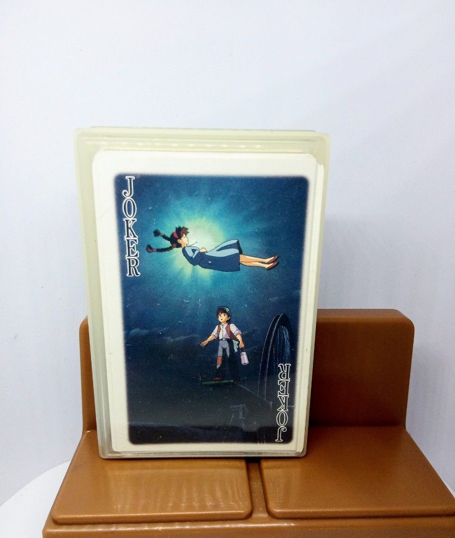 Studio Ghibli Castle In The Sky /Laputa Playing Cards Trump Game/Jeu De Cartes E
