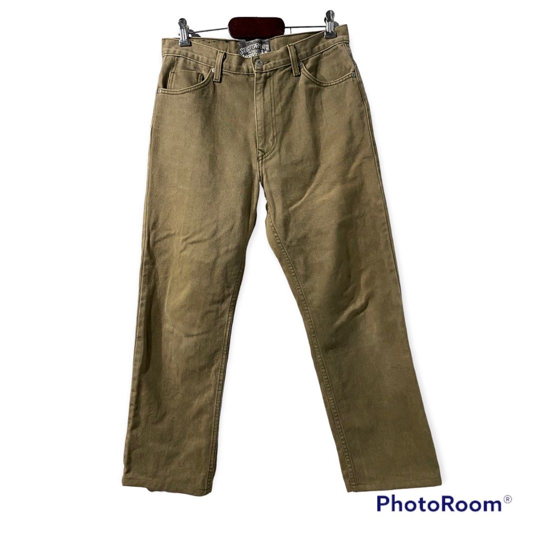 STUSSY ROUGH&RUGGED DENIM , Men's Fashion, Bottoms, Jeans on Carousell