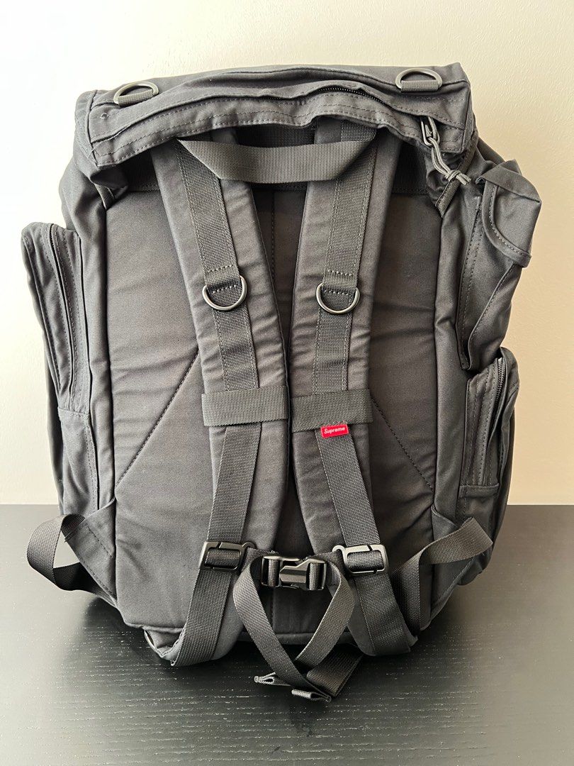 Supreme SS23 Field Backpack Black, 名牌, 手袋及銀包- Carousell