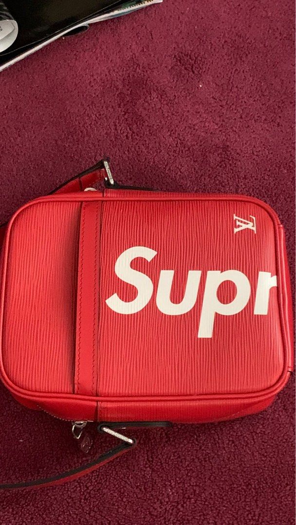 Supreme x Lv crossbody bag Men s Fashion Bags Belt bags