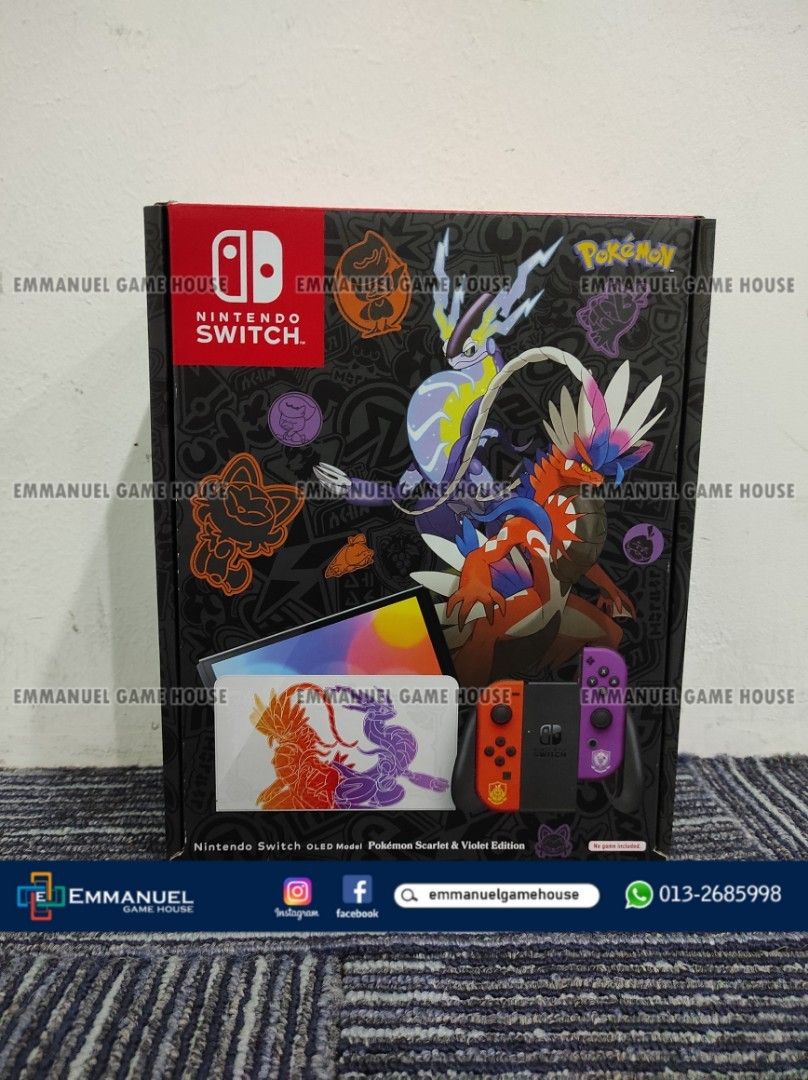 Switch OLED Pokemon, Video Gaming, Video Game Consoles, Nintendo on