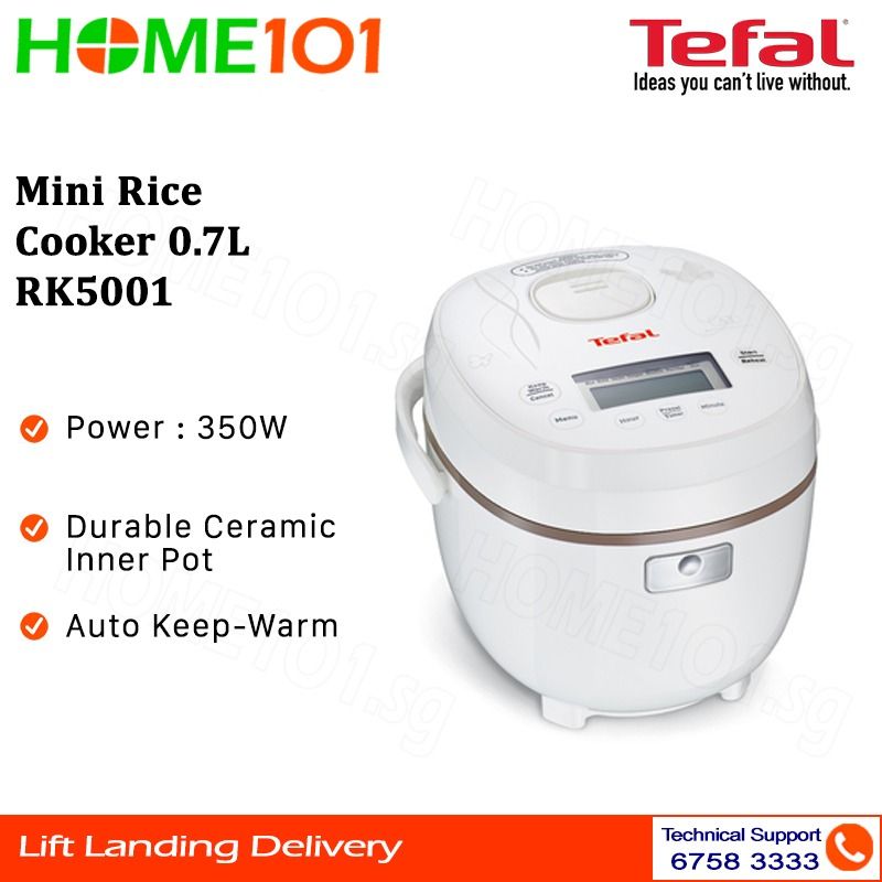 Tefal Mini Rice Cooker 0.7L RK5001, TV & Home Appliances, Kitchen