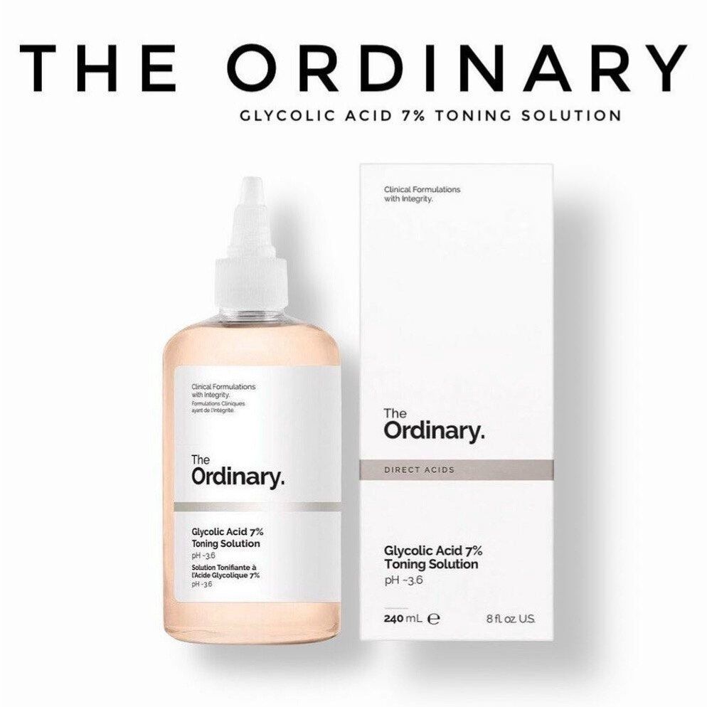 The Ordinary Glycolic Acid 7% Toning Solution, Beauty & Personal Care,  Face, Face Care on Carousell