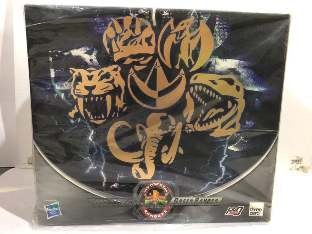 Threezero Mighty Morphin Power Rangers 1/6 Core Rangers + Green Ranger ...