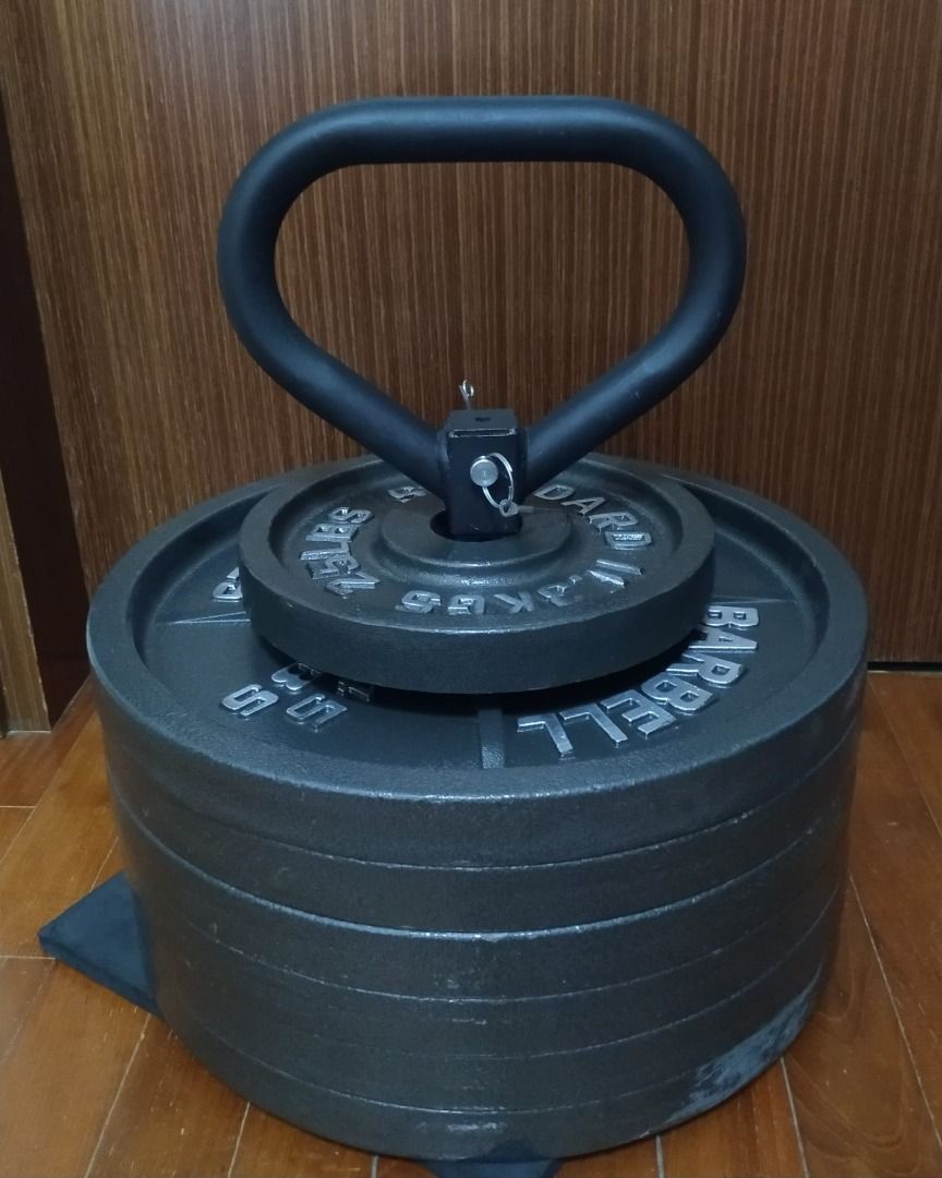 Titan Fitness Plate Loadable Kettlebell