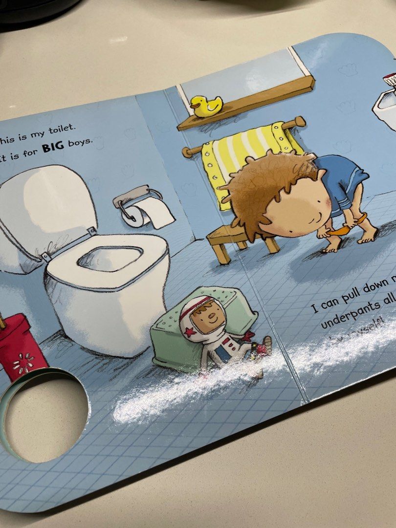 Toilet time for boys book toilet training, Hobbies & Toys, Books