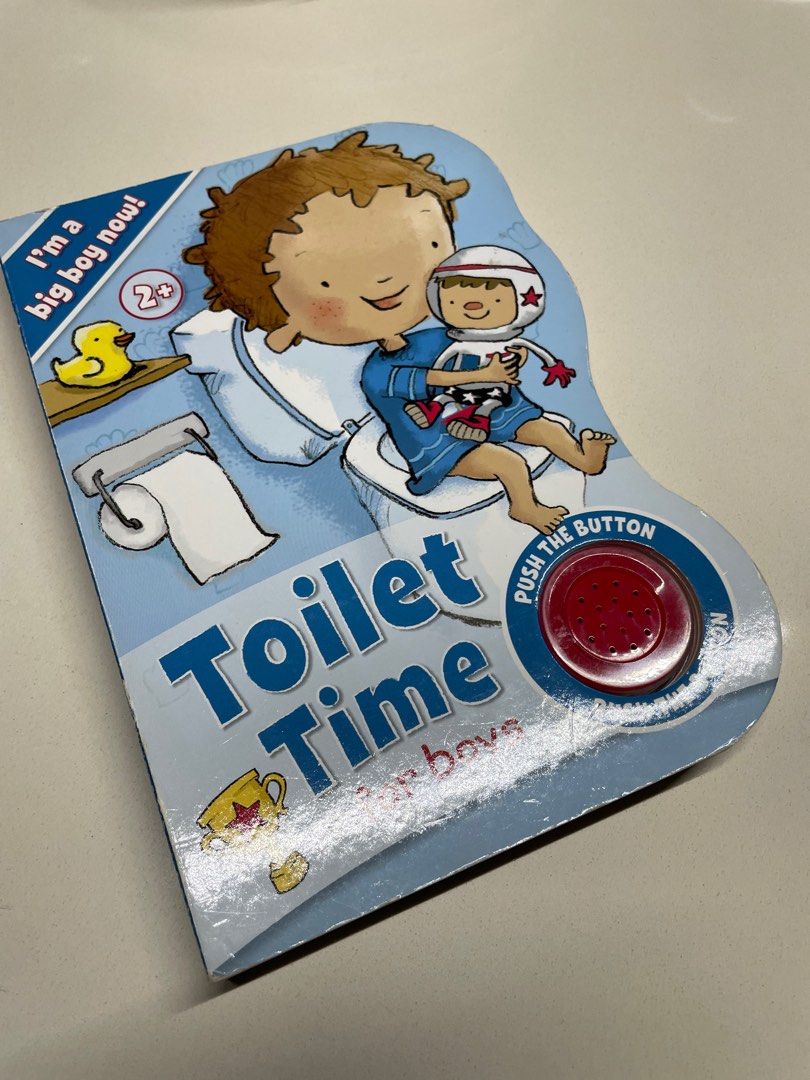 Toilet time for boys book toilet training, Hobbies & Toys, Books