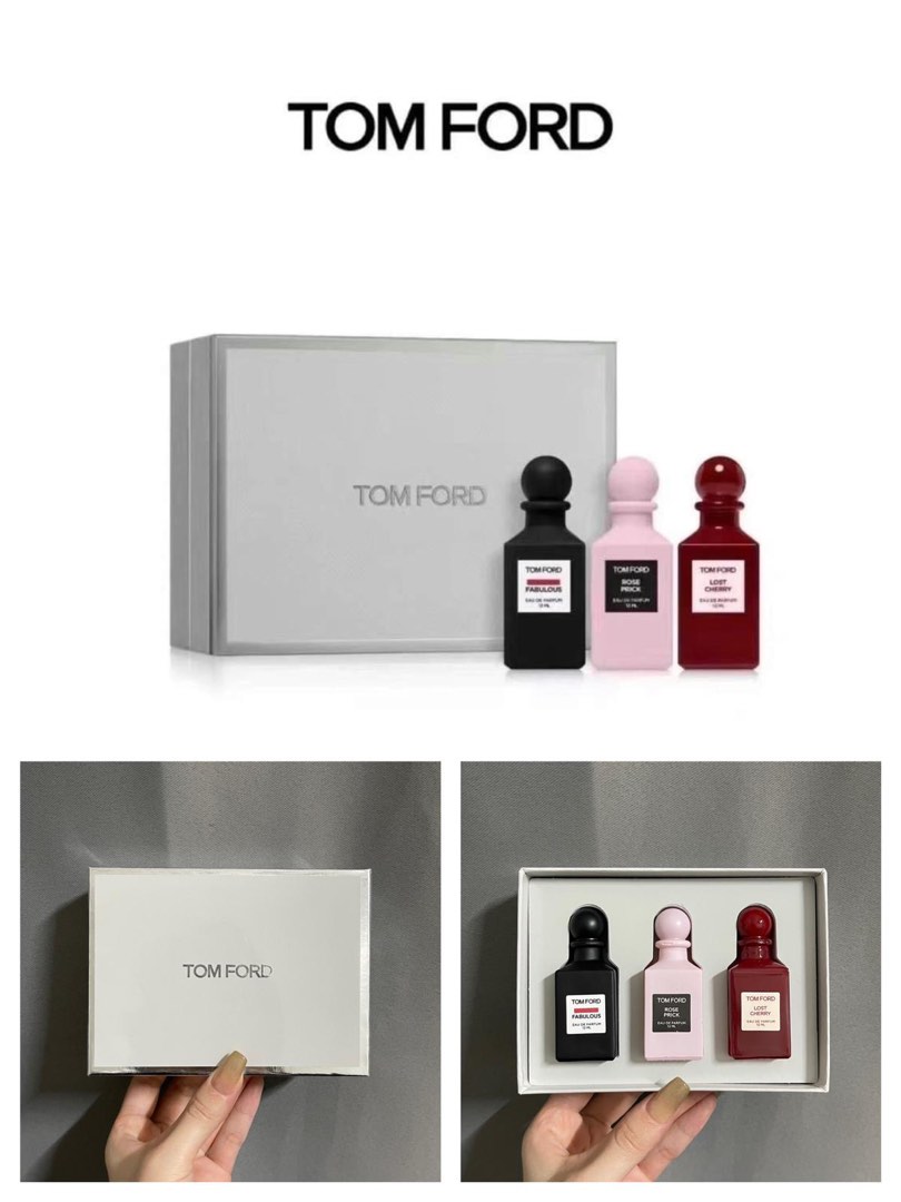 Tom ford 私人調香系列迷你珍藏禮盒12ml*3入 , 美容＆化妝品, 健康 