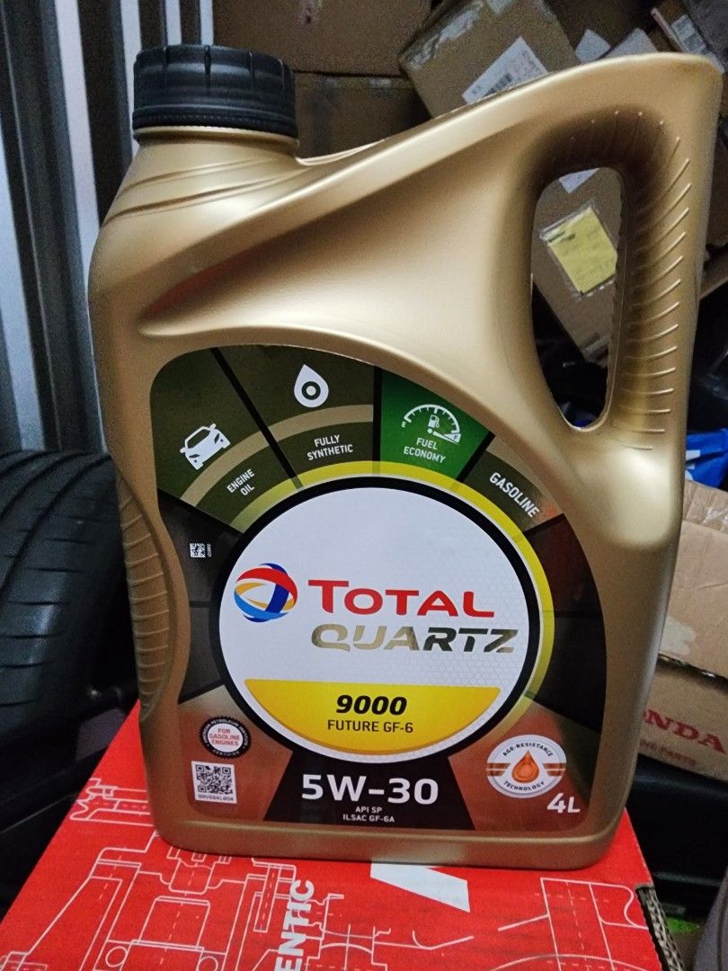 TOTAL ENGINE OIL 5W30 FULL SYNTHETIC, Car Accessories, Accessories on ...