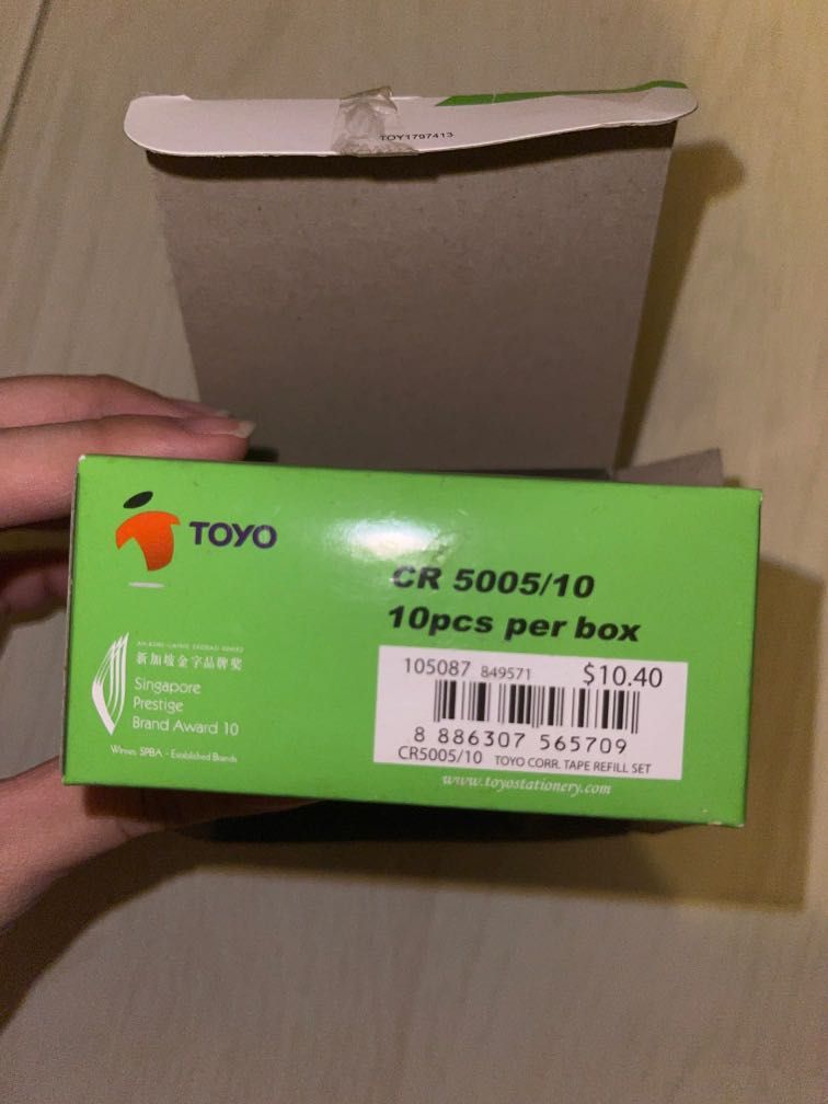 Toyo Correction Tape Refill 10+5, Hobbies & Toys, Stationery & Craft