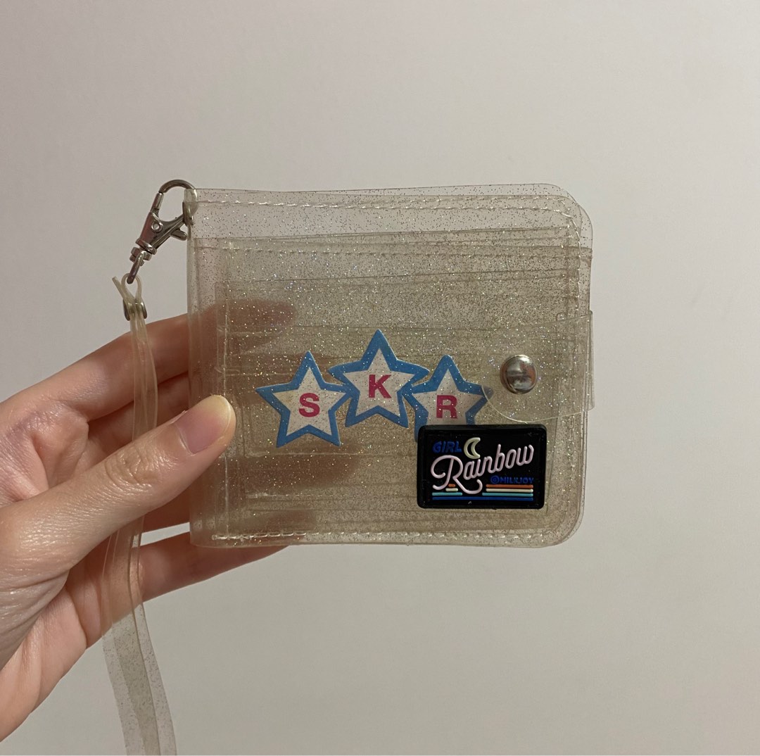 transparent jelly wallet, Women's Fashion, Bags & Wallets, Wallets