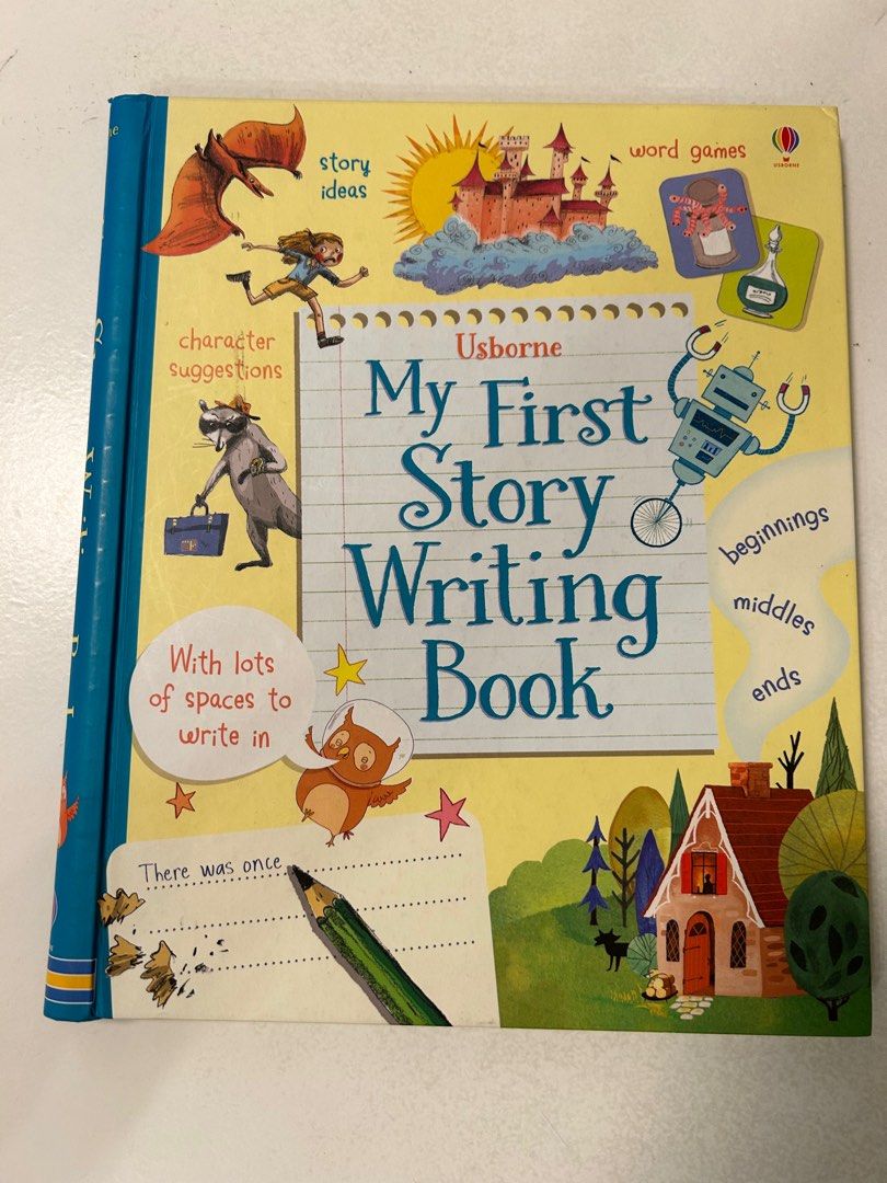 Usborne My First Story Writing Book, 興趣及遊戲, 書本& 文具