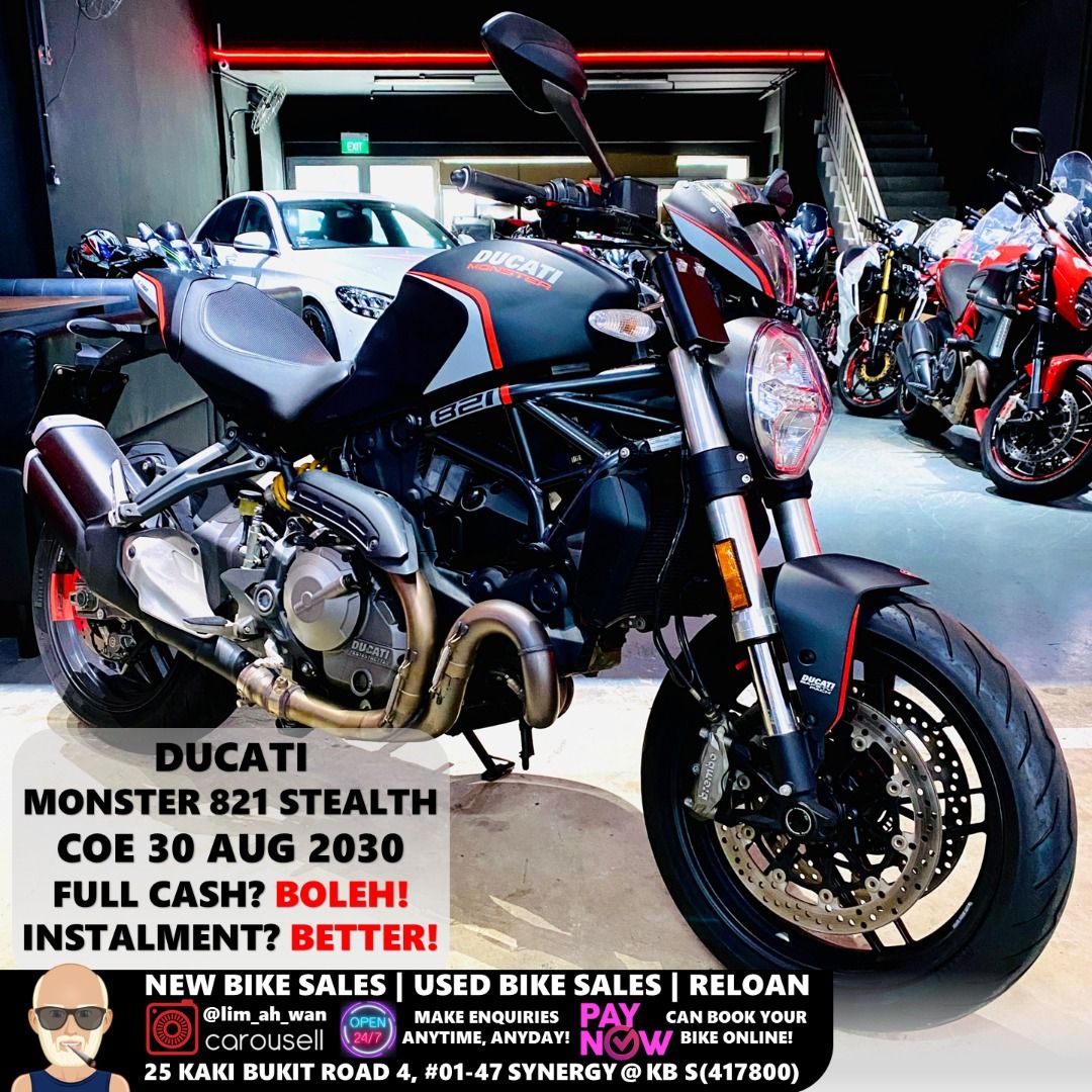 USED Ducati Monster 821 Stealth Motorcycles Motorcycles for Sale