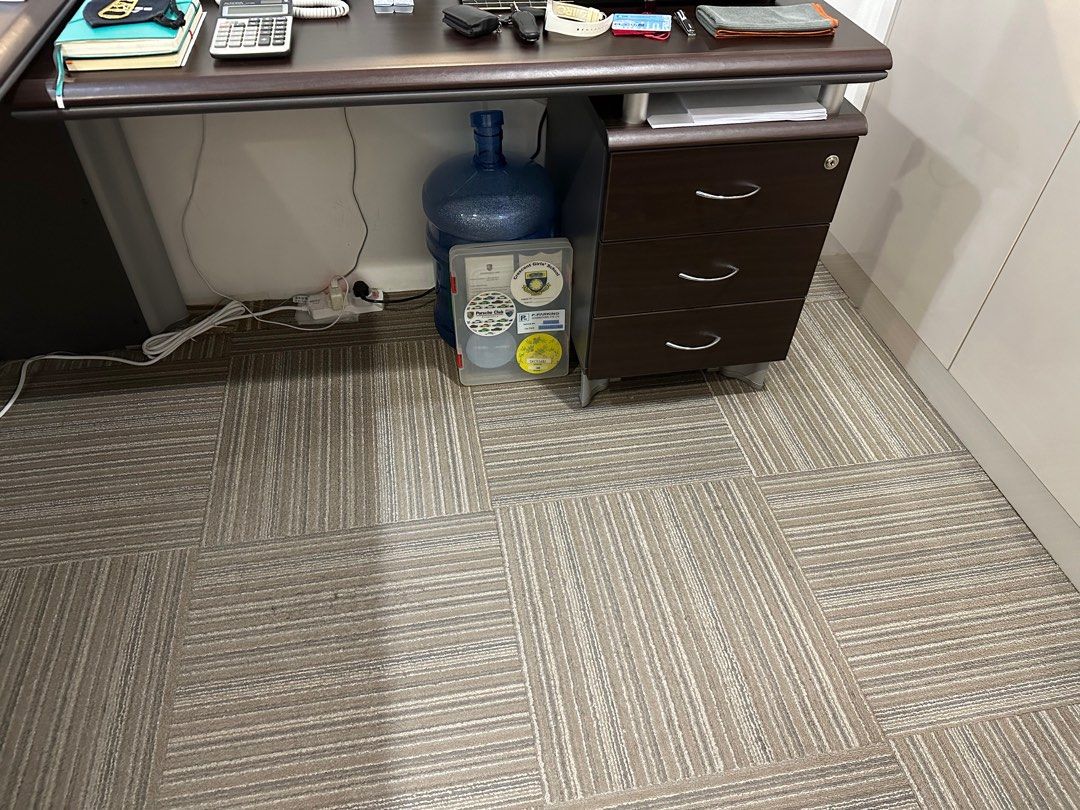 Used L shaped office table for sale, Furniture & Home Living, Furniture