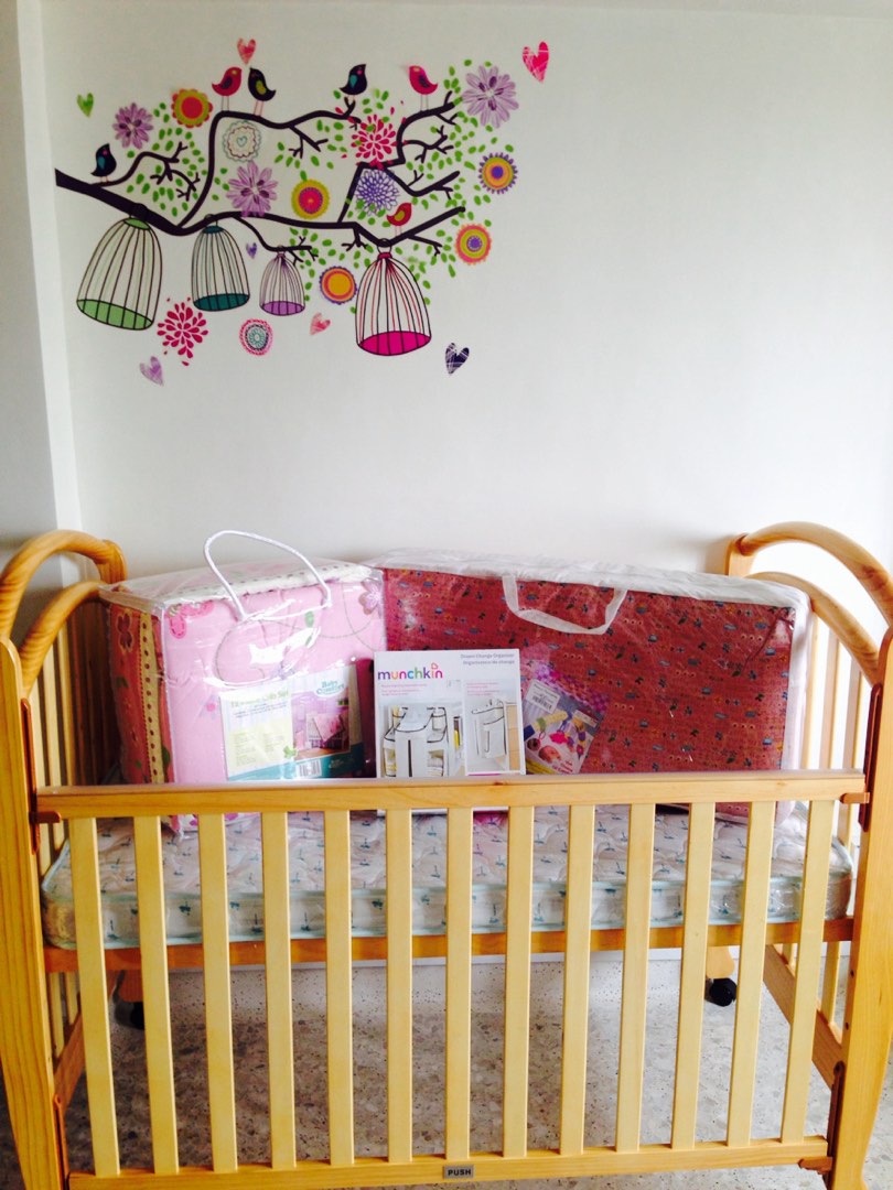 Vermont by BonBeBe baby Cot/ toddler Bed, Babies & Kids, Baby Nursery