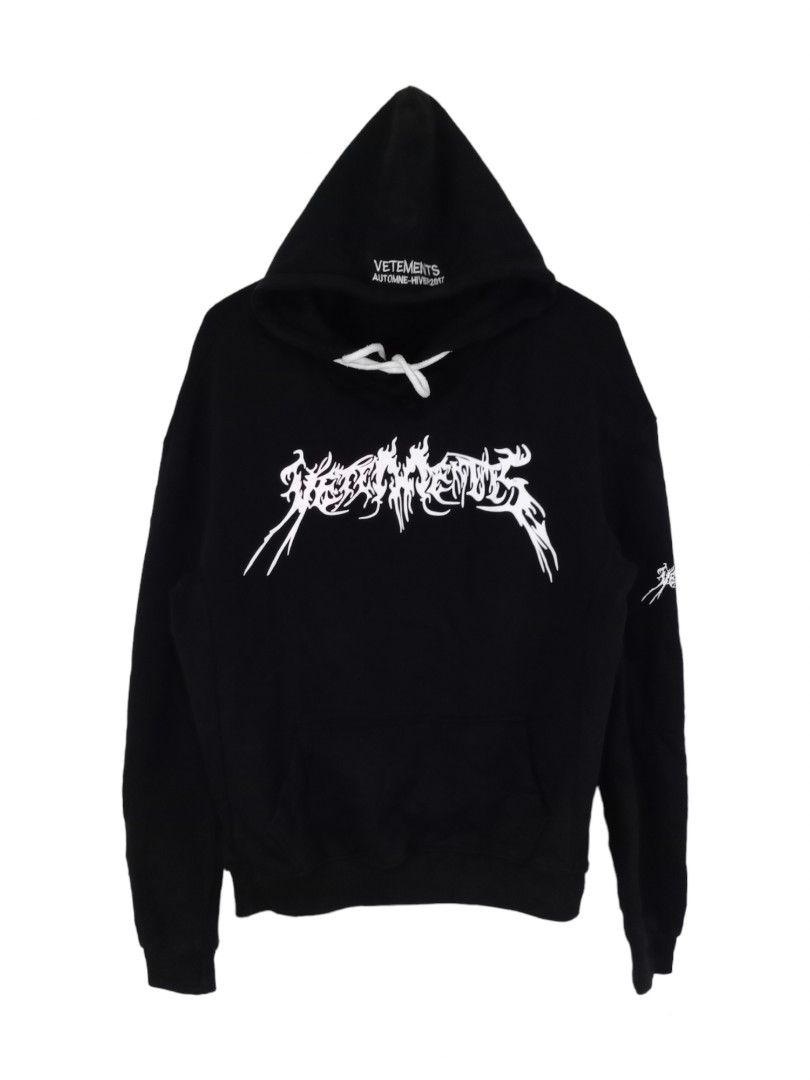 Vetements Total Fucking Darkness, Men's Fashion, Tops & Sets, Hoodies