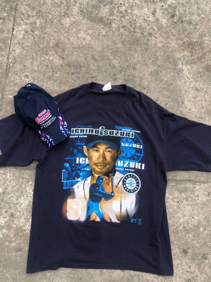 Suzuki Ichiro Seattle Mariners baseball player Vintage shirt