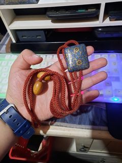 Vintage Kutani bolo tie