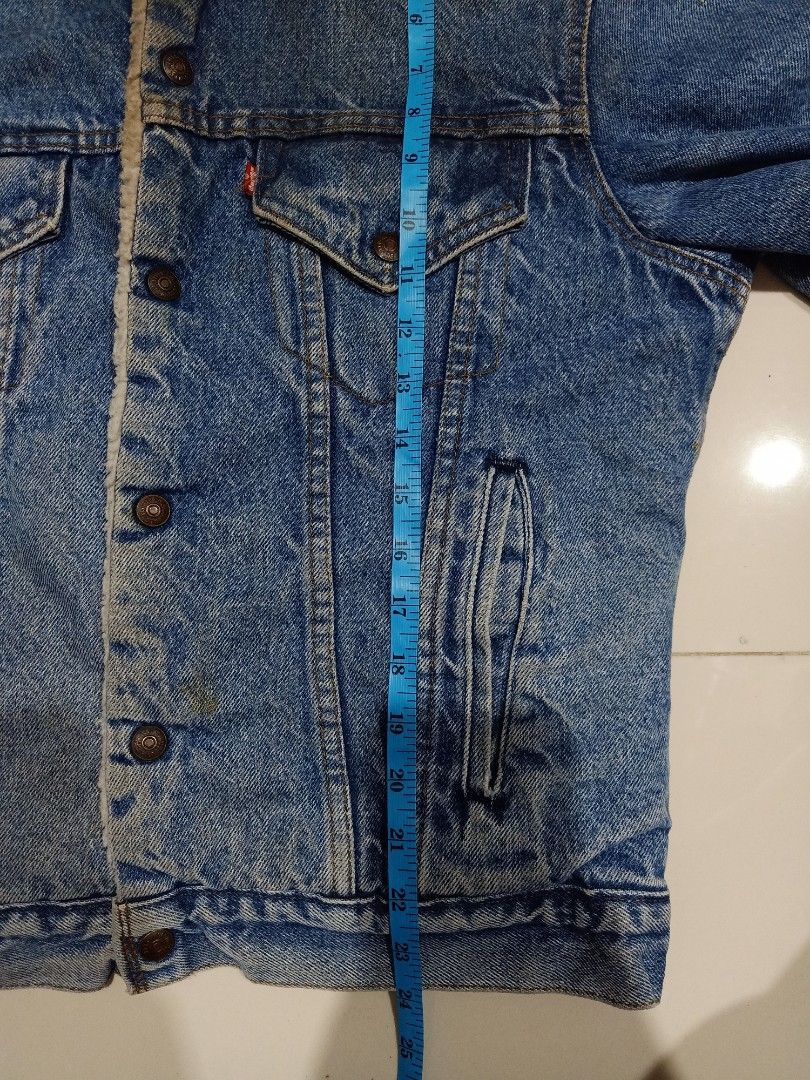 Vintage Levis Sherpa jacket Made in USA on Carousell