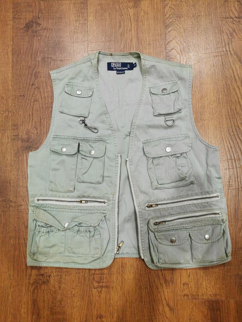 Vintage Ralph Lauren hunting fishing vest ＃古著#打獵＃釣魚＃背心