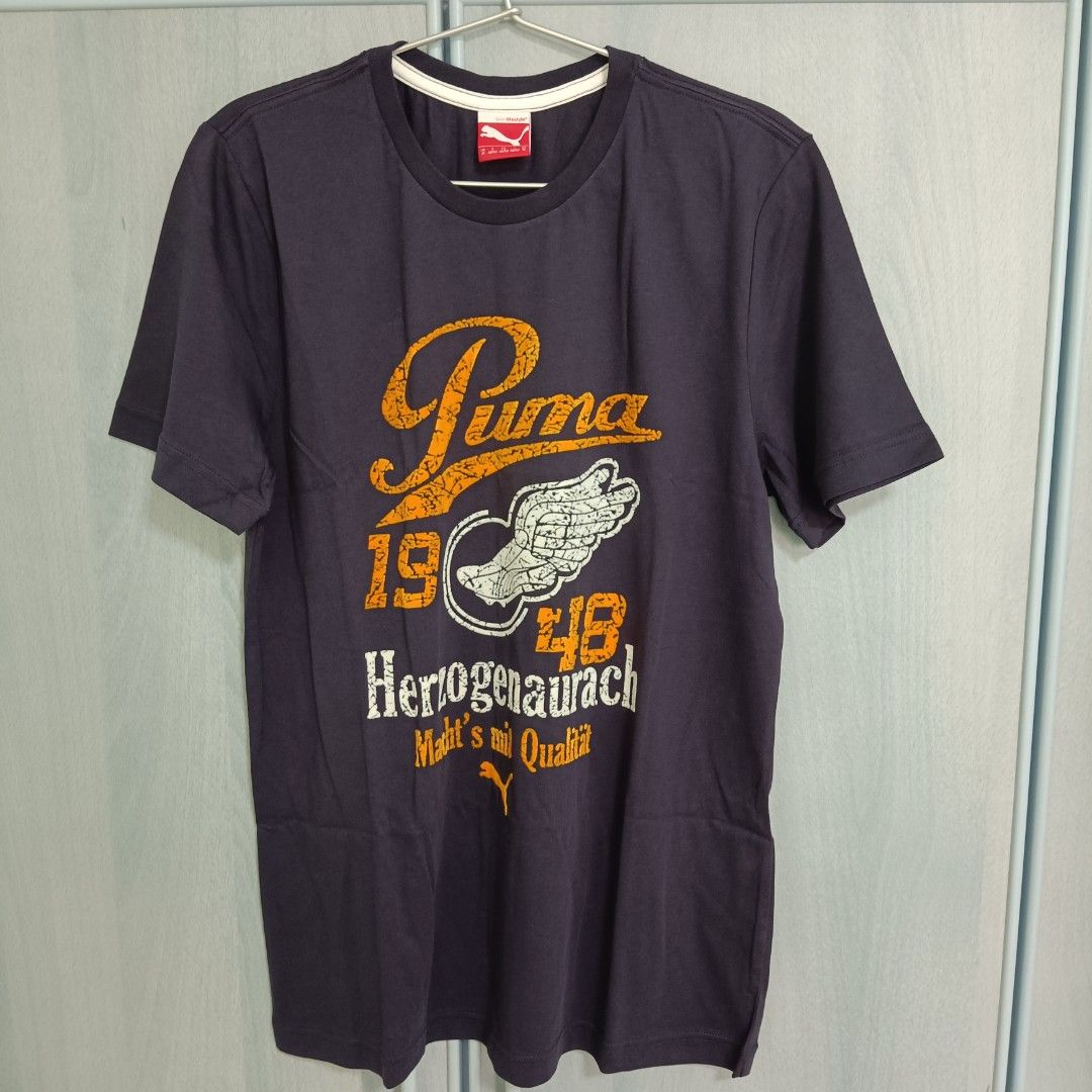 Puma retro t shirt mens shop