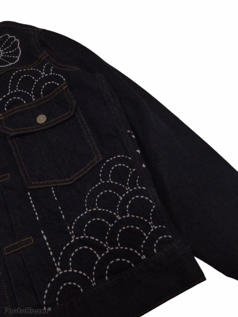 Vintage Vtg Style Type 2 Jacket Custom Sashiko - Like Visvim