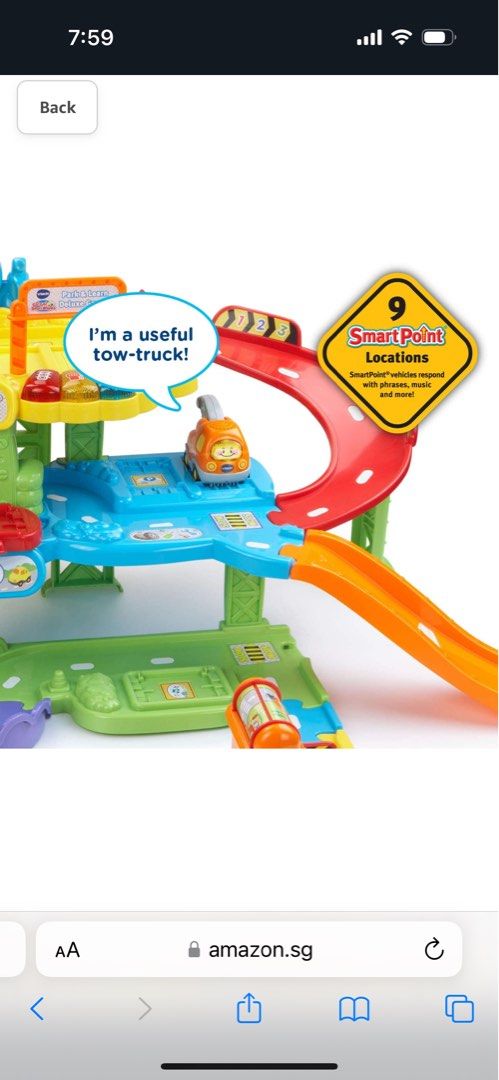 VTECH GO GO Smart Wheels Park and Learn Deluxe Garage