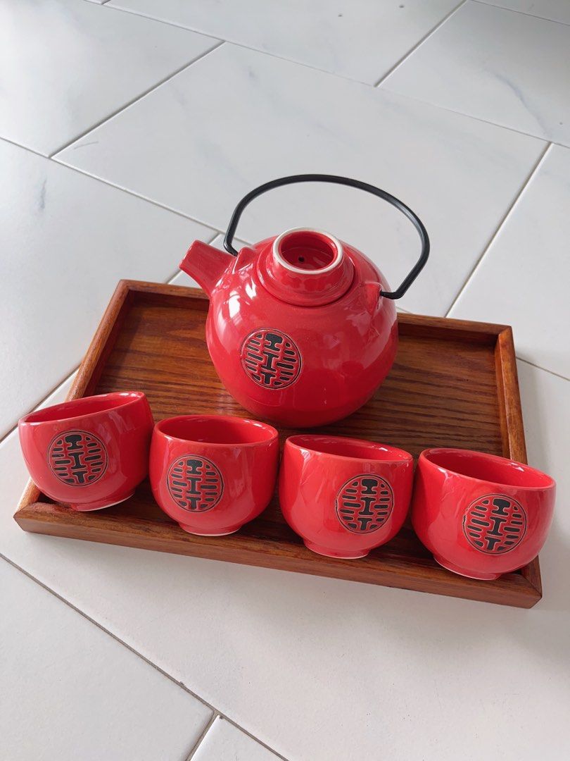 Wedding tea ceremony set, Furniture & Home Living, Kitchenware