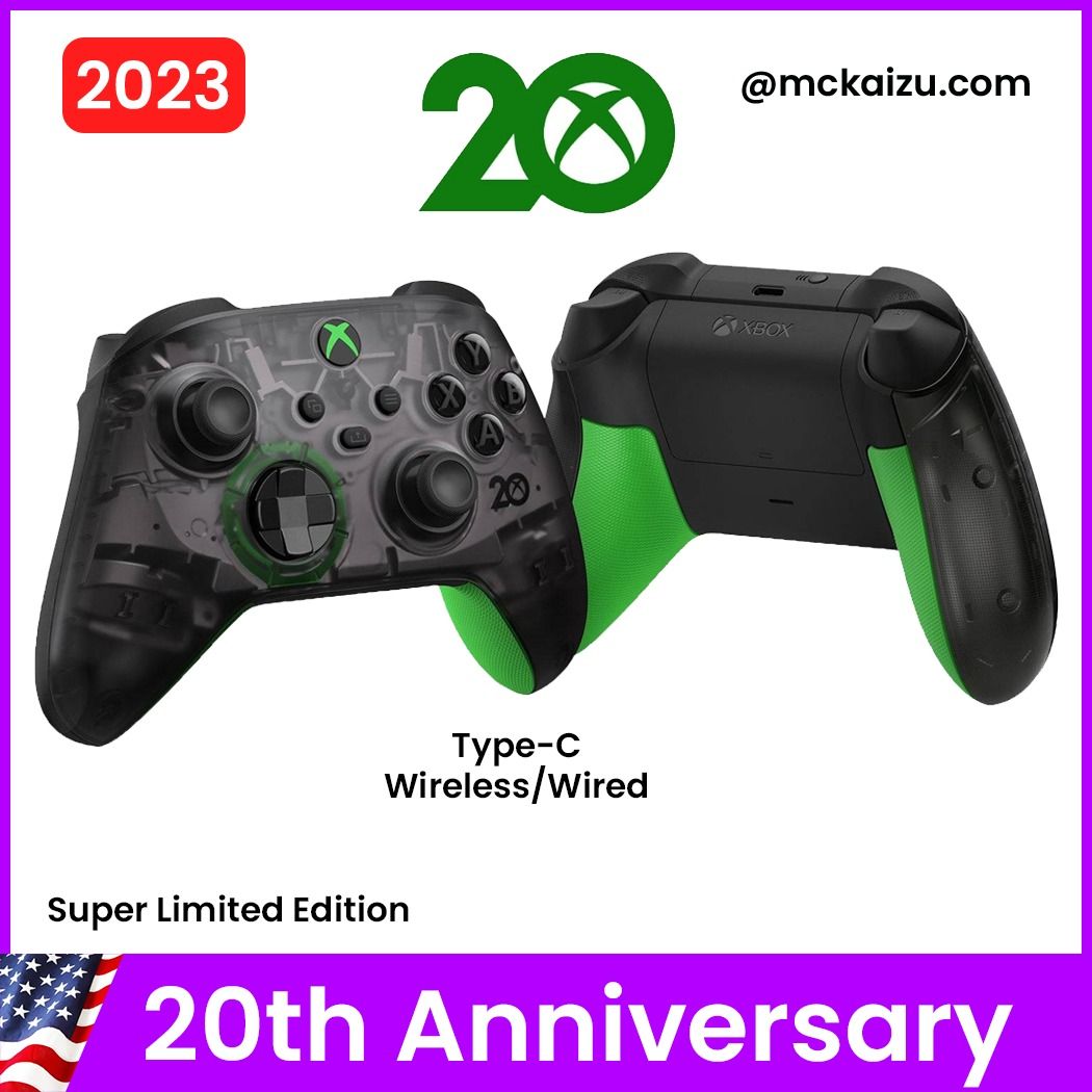 Xbox Wireless Controller 20th Anniversary Special Edition [SUPER RARE], Video Gaming, Gaming