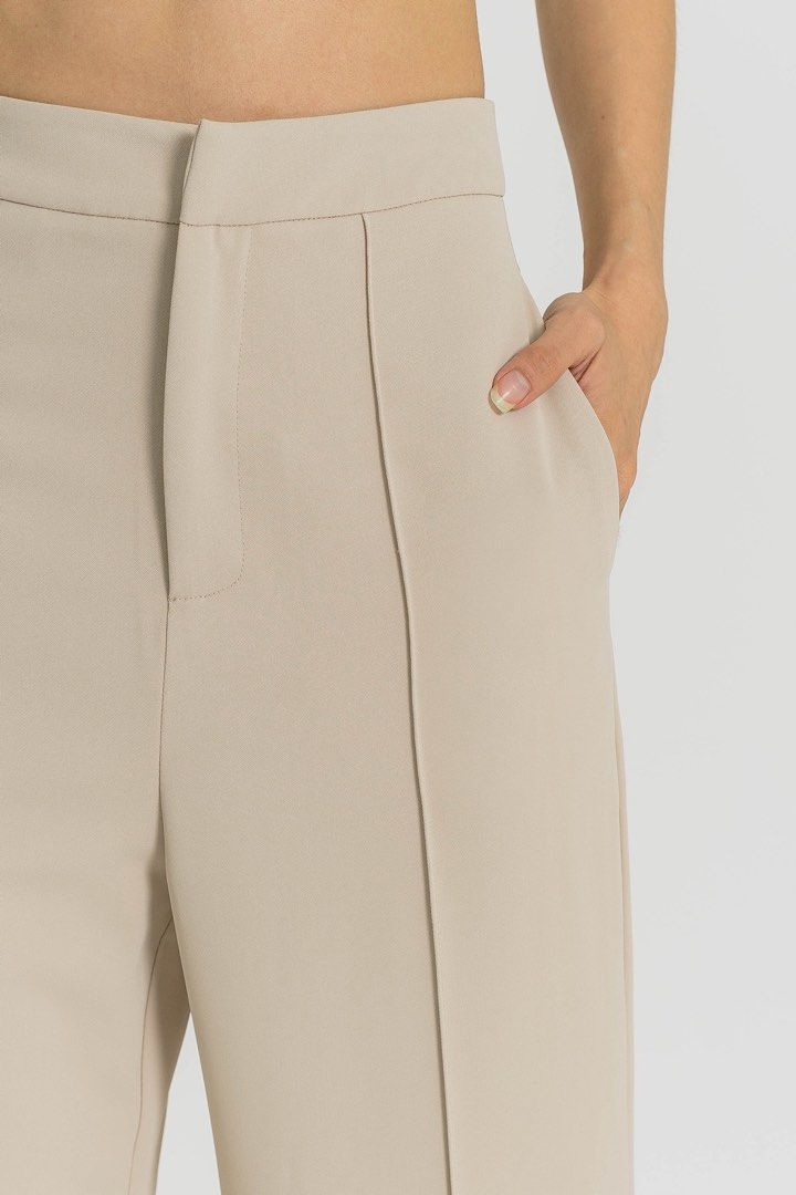 YHF Minimalist Pants in Oat, Women's Fashion, Bottoms, Other Bottoms on ...