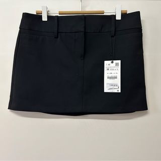 Zara low waist mini skirt with belt loops