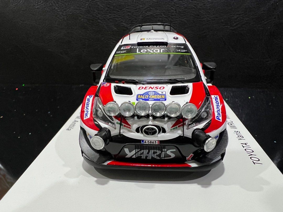 1/43 ラリージャパン限定 WRC GRヤリス 勝田貴元 スパーク 特注 - ミニカー