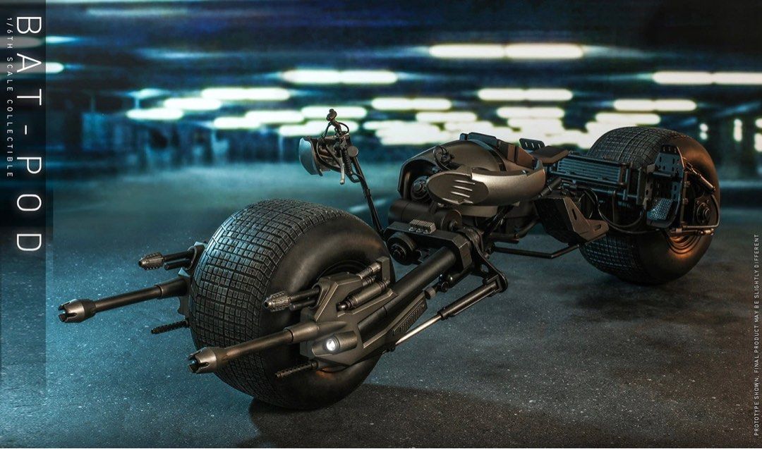 1/6 scale Hot toys DX19 Batpod, Hobbies & Toys, Memorabilia