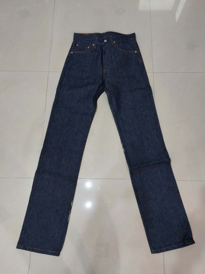 1998年美國製Levi's 501xx 501 0000 古著原色上漿丹寧牛仔褲, 他的時尚