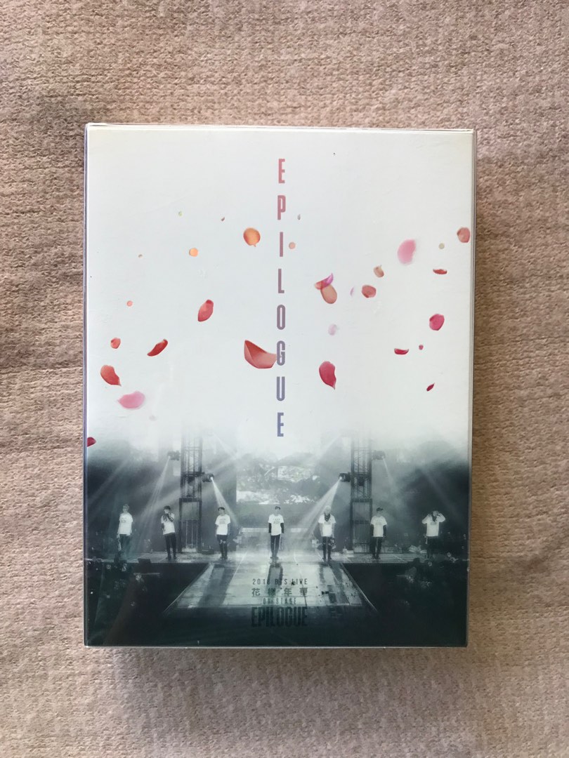 2016 BTS LIVE on Stage EPILOGUE DVD with yoongi pc on Carousell