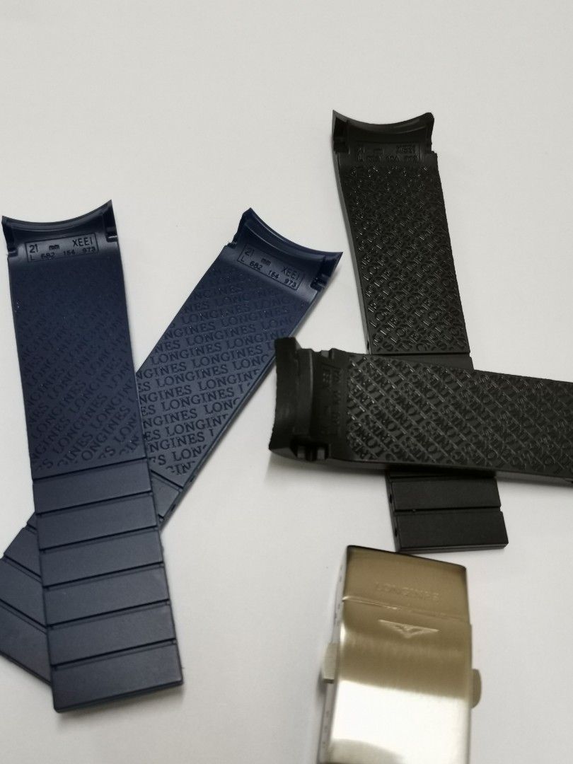 21mm Replacement Silicone Band for Longines Hydroconquest Luxury