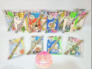 Stationeries set $2.50/pack ONLY!! Kids Party Birthday Goodie Bags