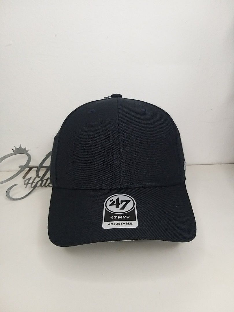 47 MVP Plain Black Men s Fashion Watches Accessories Cap