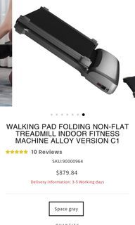99％ new foldable walking pad
