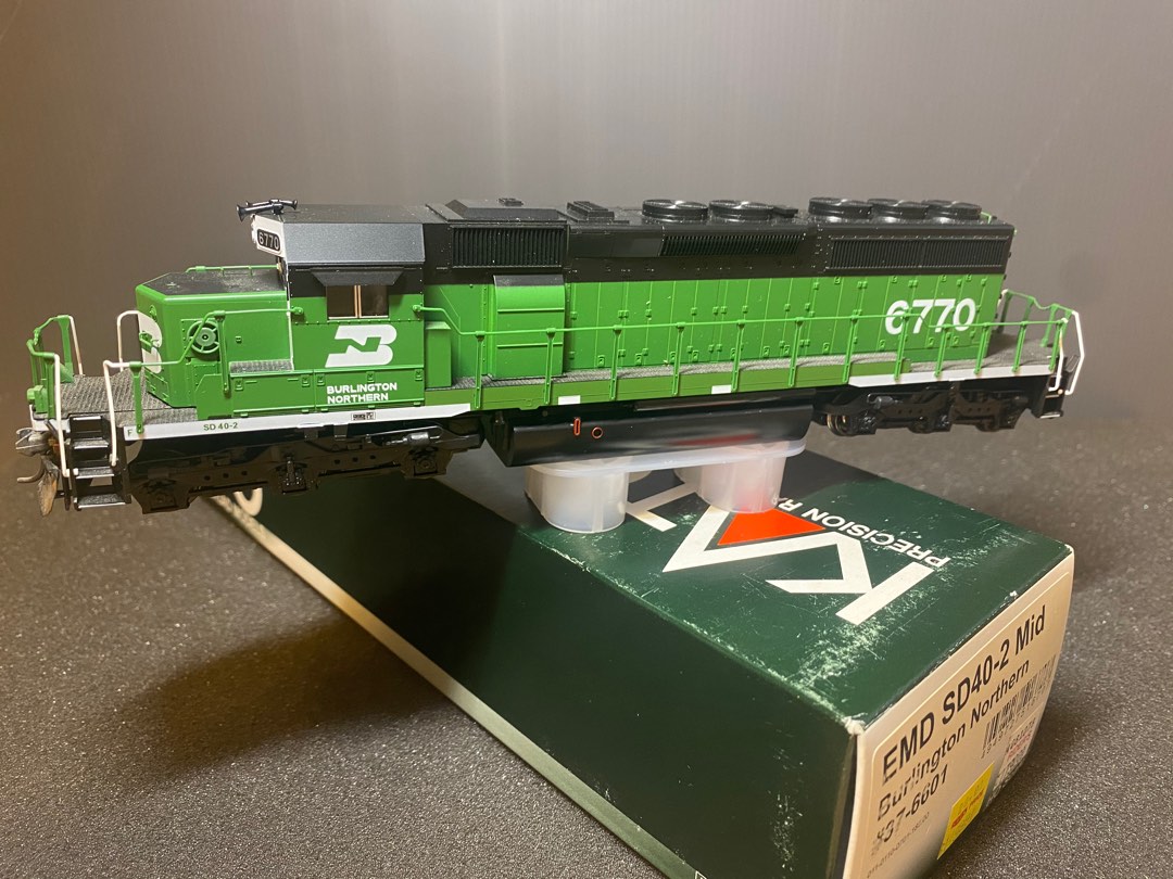 火車模型Kato HO EMD SD40-2 #37-6601, 興趣及遊戲, 玩具& 遊戲類