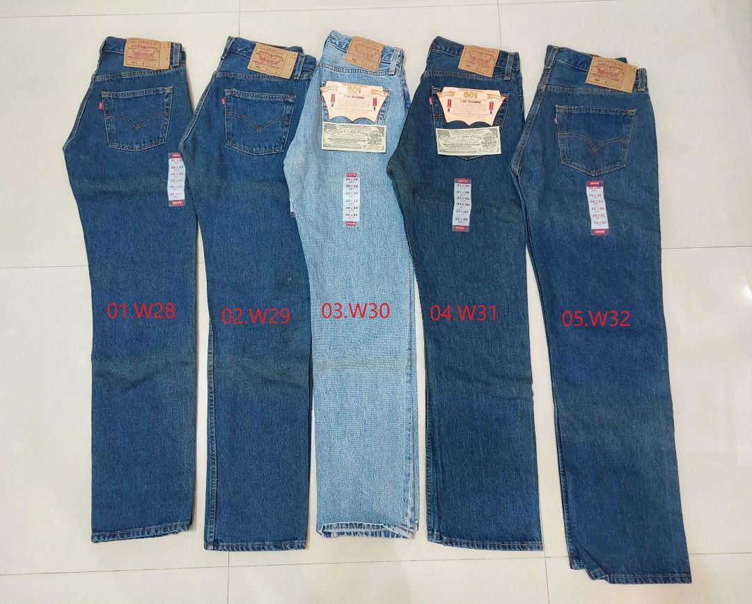 90年代 庫存老褲 美國製 Levi's 501 古著 丹寧 牛仔褲