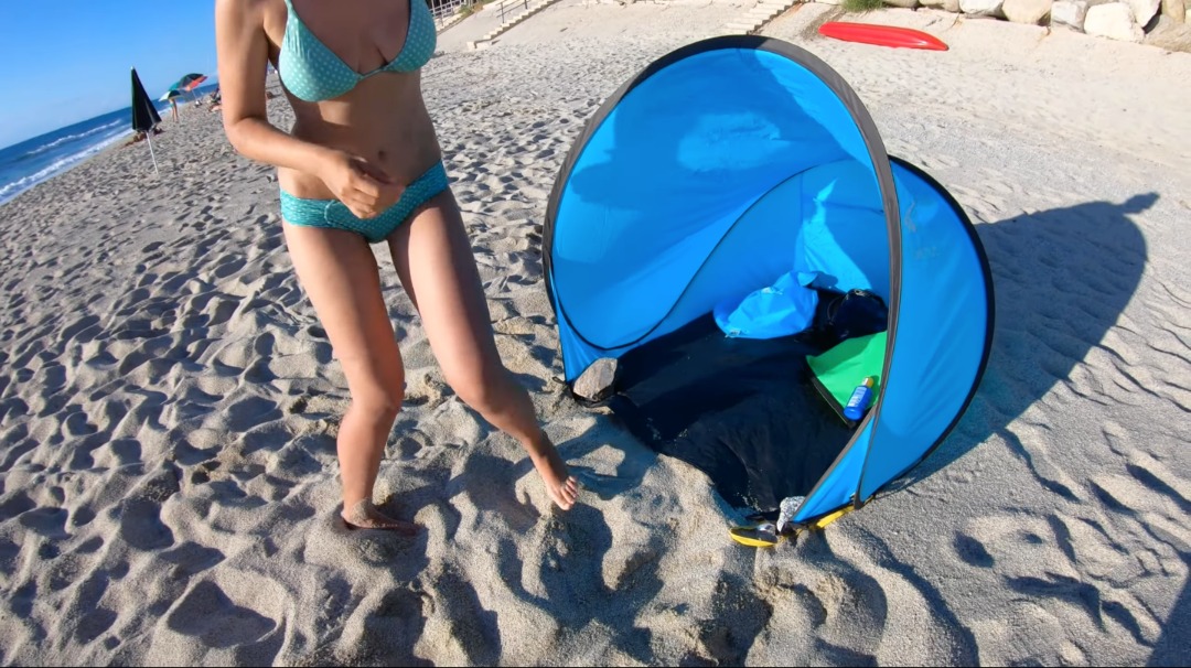 Decathlon beach tent online