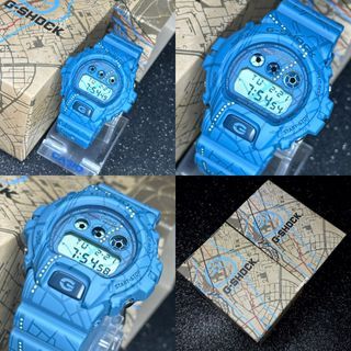 💙💙 New Release DW-6900SBY-2DR G-Shock Treasure Hunt Series with map of Shibuya , G-Shock Limited Edition