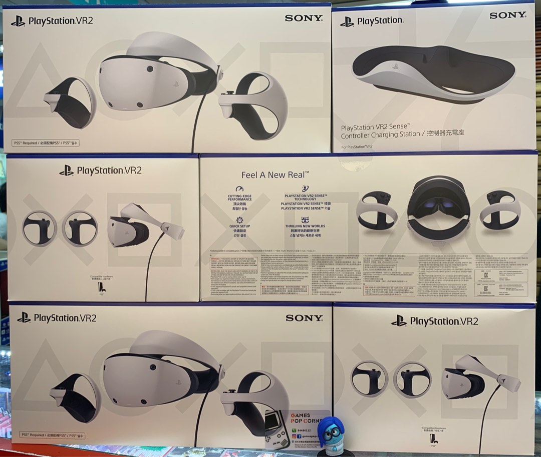 全新現貨) PlayStation VR2🕶 香港行貨1年原廠保養📝 , 電子遊戲, 電子 
