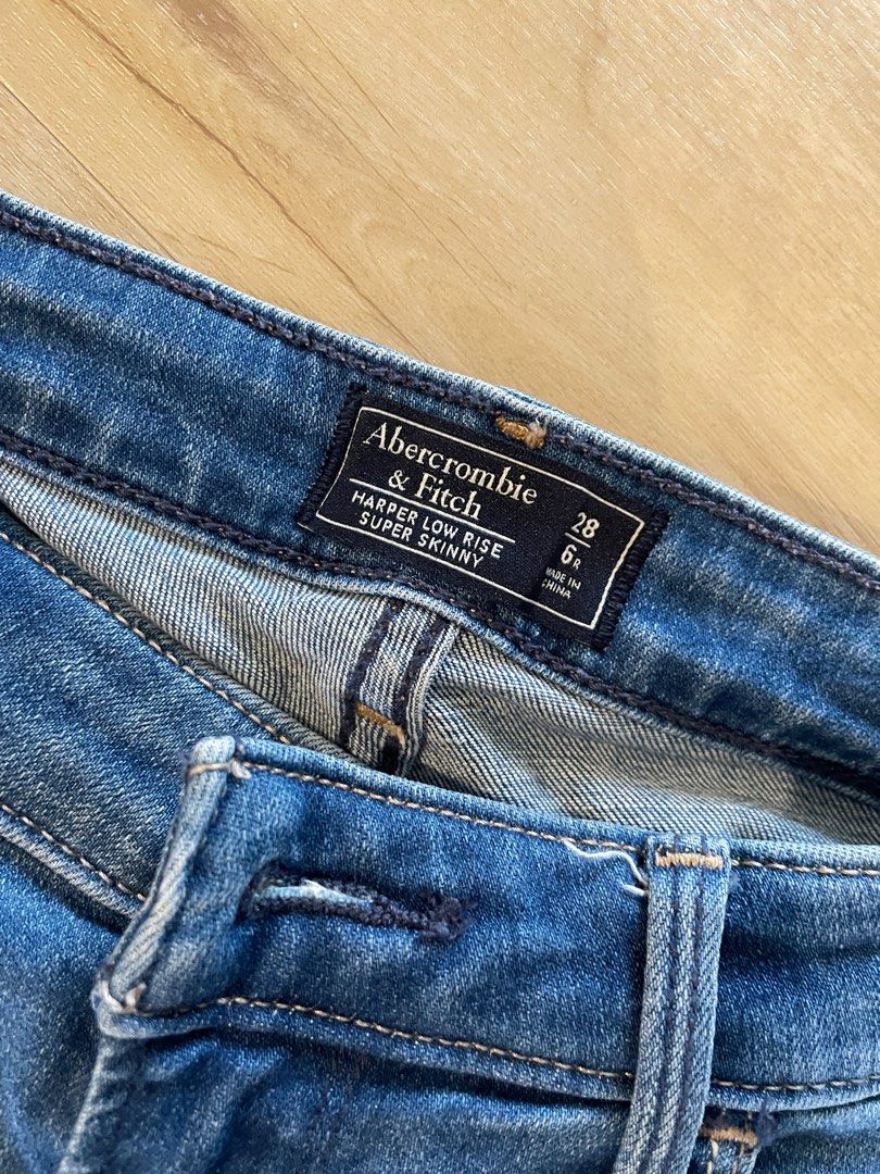 Abercrombie harper jeans cheap