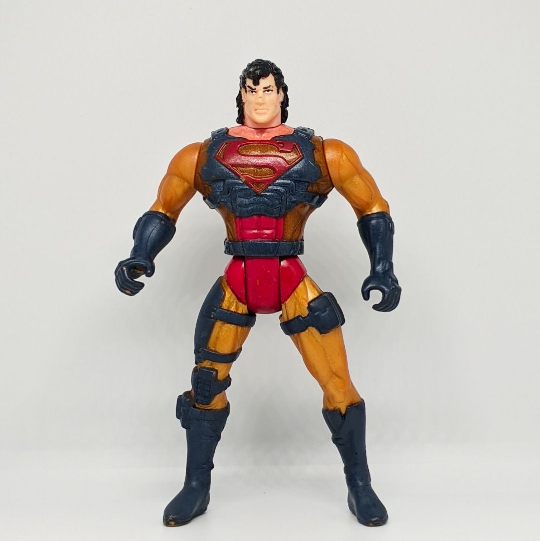 Action Figure Superman Man Of Steel Solar Suit Superman 1996 Vintage